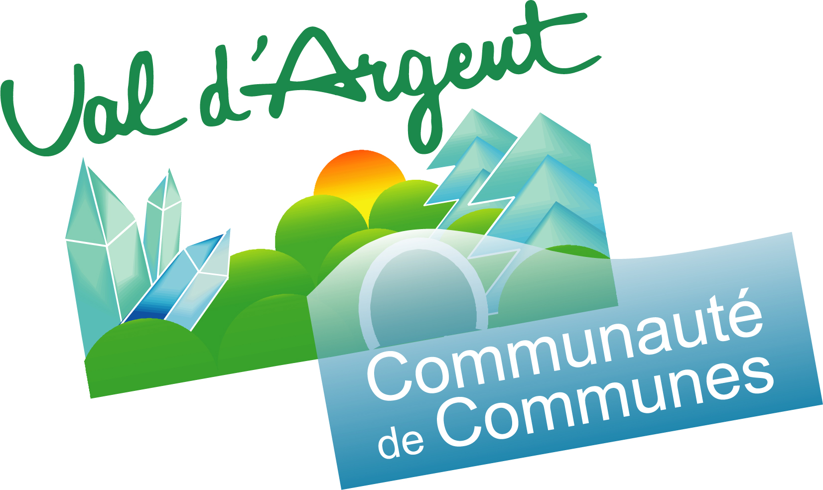 DPE Val d'Argent - Logo officiel de la communauté de communes