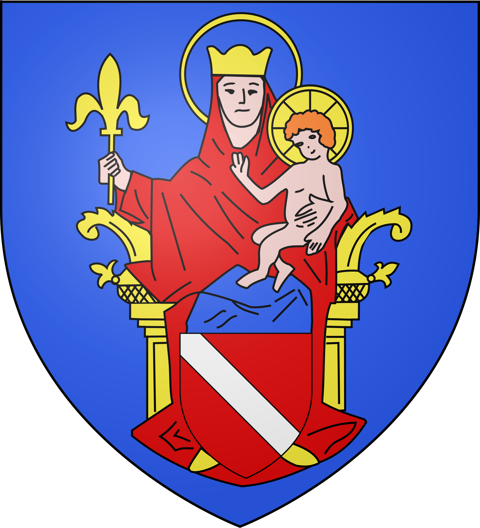 DPE Rouffach - Blason de Rouffach